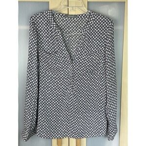 Oasis Floral‎ Boho Blouse - Size 14 Paisley Silk Modern Party Office